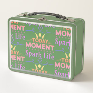 今日の瞬間、Spark Life メタルランチボックス