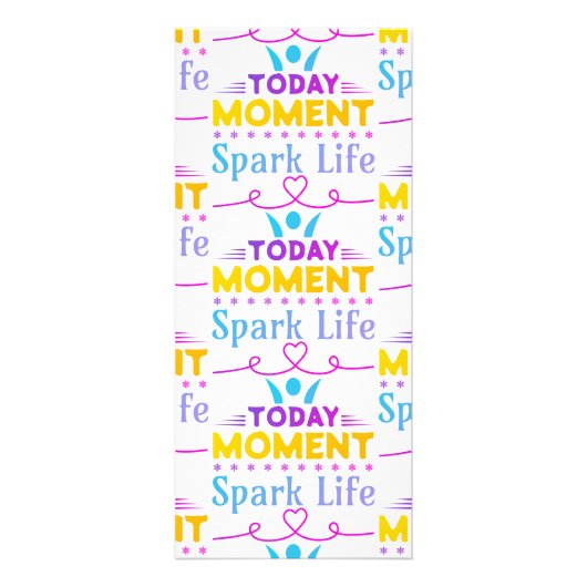 今日の瞬間、Spark Life ラックカード (正面)