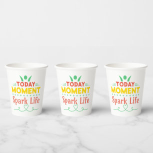 今日の瞬間、Spark Life 紙コップ