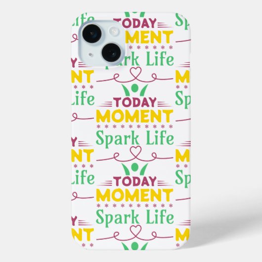 今日の瞬間、Spark Life Case-Mate iPhoneケース (裏面)