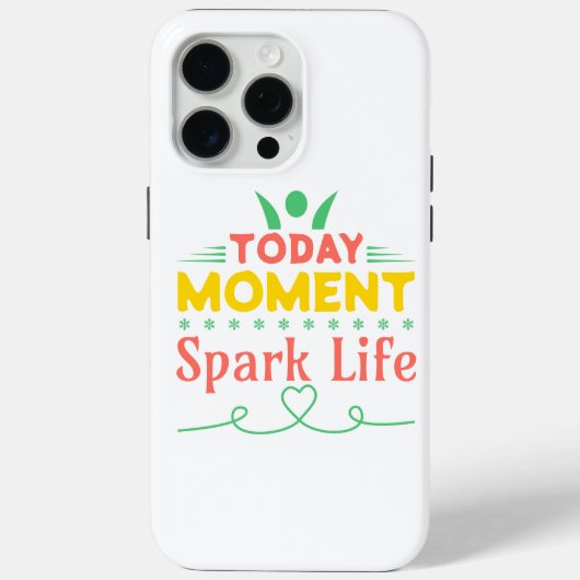 今日の瞬間、Spark Life Case-Mate iPhoneケース (裏面)
