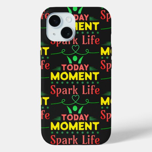 今日の瞬間、Spark Life Case-Mate iPhoneケース (裏面)