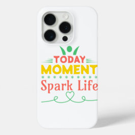 今日の瞬間、Spark Life iPhone 15 Proケース