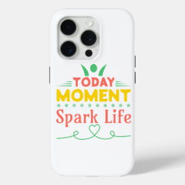 今日の瞬間、Spark Life iPhone 15 Proケース