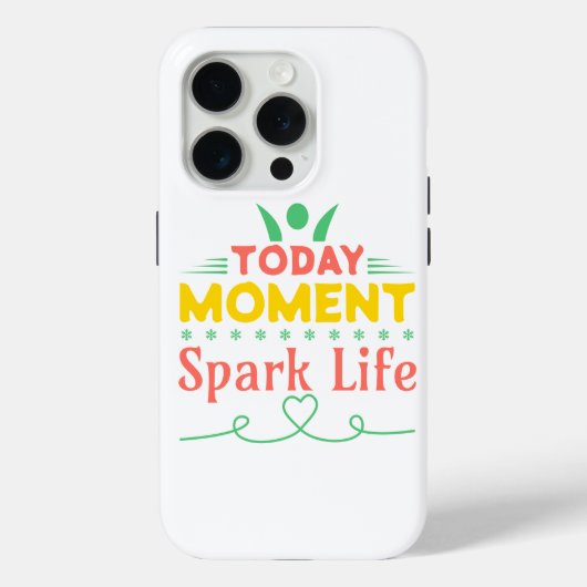 今日の瞬間、Spark Life Case-Mate iPhoneケース (裏面)