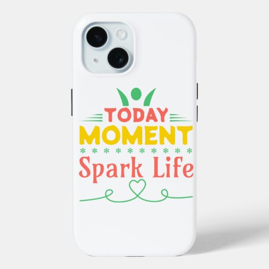 今日の瞬間、Spark Life Case-Mate iPhoneケース (裏面)