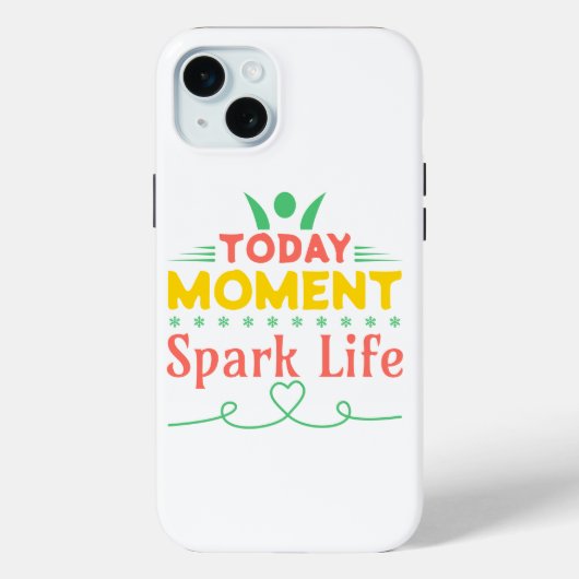 今日の瞬間、Spark Life Case-Mate iPhoneケース (裏面)