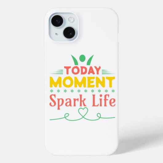 今日の瞬間、Spark Life Case-Mate iPhoneケース (裏面)