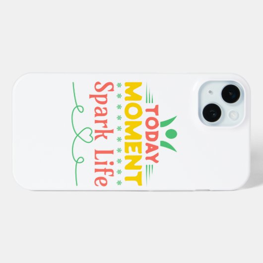 今日の瞬間、Spark Life Case-Mate iPhoneケース (裏面 (横))