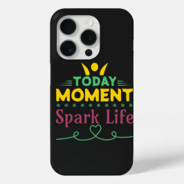 今日の瞬間、Spark Life iPhone 15 Proケース