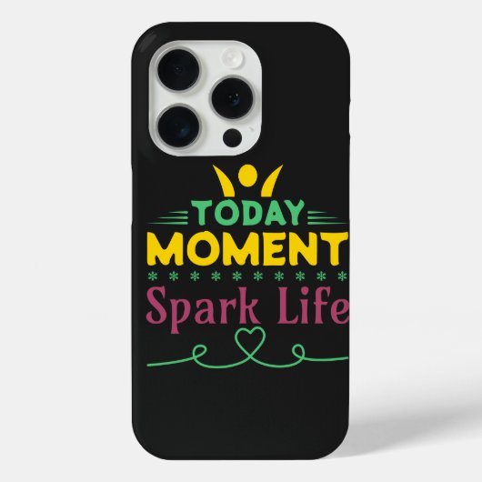 今日の瞬間、Spark Life Case-Mate iPhoneケース (裏面)