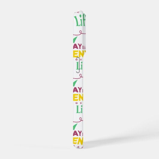 今日の瞬間、Spark Life iPhoneケース (右側面)