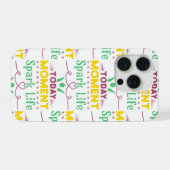 今日の瞬間、Spark Life iPhoneケース (裏面横)