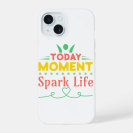 今日の瞬間、Spark Life iPhone 15ケース