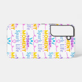 今日の瞬間、Spark Life Samsung Galaxyケース (裏面横)