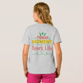 今日の瞬間、Spark Life Tシャツ (裏面フル)