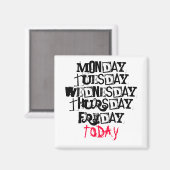 今日の磁石！ マグネット (正面/裏面)