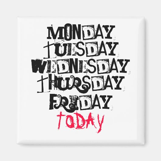 今日の磁石！ マグネット (正面)