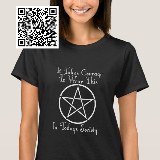 今日の社会で勇気を出す Tシャツ