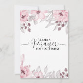 今日の祈りの言葉って言ったのに サンキューカード (正面)