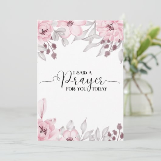 今日の祈りの言葉って言ったのに サンキューカード (スタンド正面)