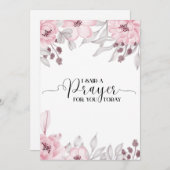 今日の祈りの言葉って言ったのに サンキューカード (正面/裏面)