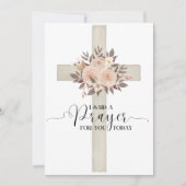 今日の祈りの言葉って言ったのに サンキューカード (正面)