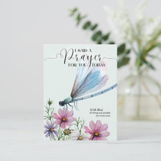 今日の祈りの言葉って言ったのに シーズンポストカード (スタンド正面)