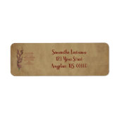 今日の祈りの言葉アドレス感動的のみ ラベル (正面)