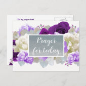 今日の祈りの言葉聖なる書物、 経典フェイクグリッターはがき シーズンポストカード (正面/裏面)