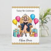 今日の私たち祝の誕生日 | ドラッグ女王 招待状 (スタンド正面)