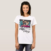 今日の私のバイブスTシャツ 女性用 Tシャツ (正面フル)