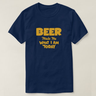 今日の私はビールに感動した Tシャツ