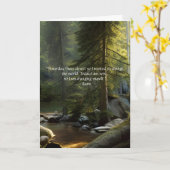 今日の私はワイズルーミ引用文名勝 カード (黄色い花)