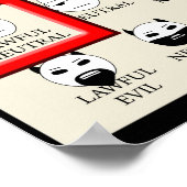 今日の私は合法感じなニュートラル ポスター (角)