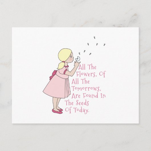 今日の種 ポストカード (正面)