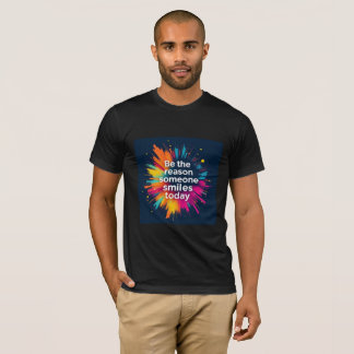 今日の笑顔の理由になって Tシャツ –