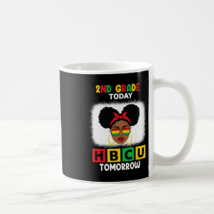 今日の第2学年Hbcu明日の歴史的な黒C コーヒーマグカップ