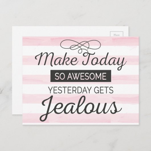 今日の素晴らし引用文 ポストカード (正面/裏面)