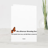 今日の考えご挨拶状 カード (裏面)