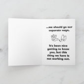 今日の考えご挨拶状 カード (内部)