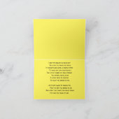 今日の考えるスマイル、カード カード (内部)