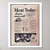 今日の肉： ポスター (正面)