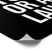 今日の自分の将来を何かする – おもしろい引用文 ポスター (角)