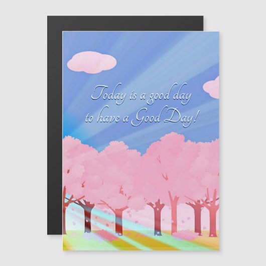 今日の良い日の磁気カード (正面/裏面)