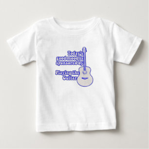 今日の良い気分はギターが後援している ベビーTシャツ