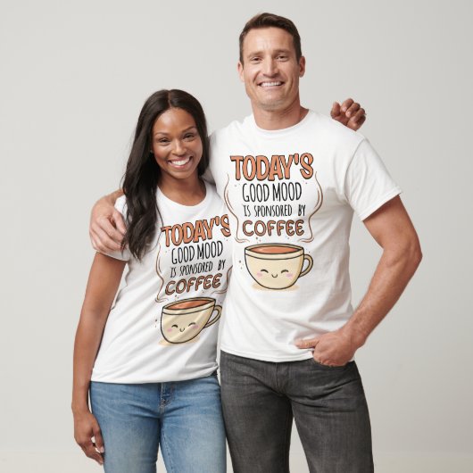 今日の良い気分はコーヒーのおかげ Tシャツ (ユニセックス)