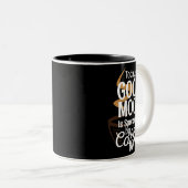 今日の良い気分はコーヒー愛好家Cafによって後援される ツートーンマグカップ (正面右)