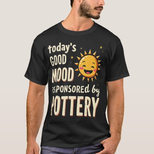 今日の良い気分はPoによるスポンサーです Tシャツ (正面)
