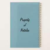 今日の計画Soar明日のパーソナライズされたプランナー プランナー手帳 (裏面)